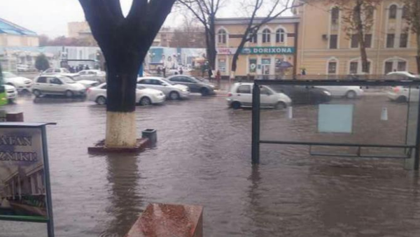 Ulisi Tashkenta zatopilo - Sputnik O‘zbekiston