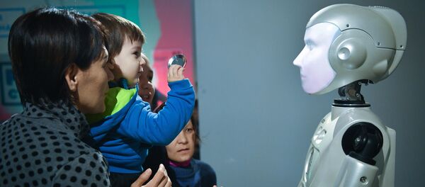 Интерактивная выставка Робостанция на ВДНХ Интерактивная выставка Робостанция на ВДНХ - Sputnik Ўзбекистон