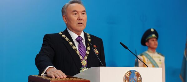 Президент Республики Казахстан Нурсултан Назарбаев Президент Республики Казахстан Нурсултан Назарбаев - Sputnik Узбекистан