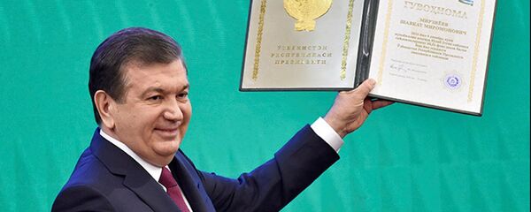 Президент Узбекистана Шавкат Мирзиёев Президент Узбекистана Шавкат Мирзиёев - Sputnik Ўзбекистон