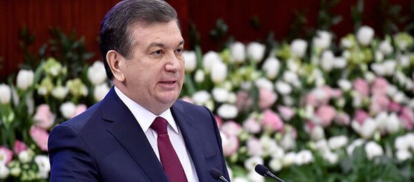 Ўзбекистон президенти Шавкат Мирзиёев Ўзбекистон президенти Шавкат Мирзиёев - Sputnik Ўзбекистон