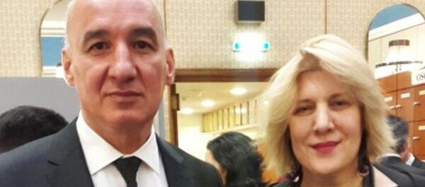 Председатель Комитета по вопросам информации и коммуникационных технологий Законодательной палаты Олий Мажлиса Республики Узбекистан и представитель ОБСЕ по вопросам свободы СМИ Дунья Миятович - Sputnik Узбекистан