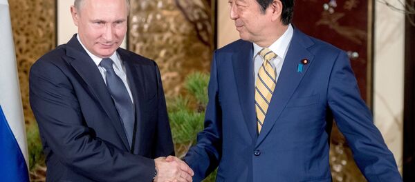 Официальный визит президента РФ В. Путина в Японию Официальный визит президента РФ В. Путина в Японию - Sputnik Узбекистан
