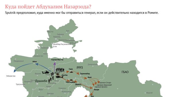 Спецоперация силовиков в Таджикистане - Sputnik Узбекистан