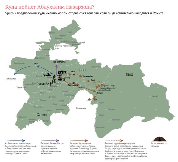 Спецоперация силовиков в Таджикистане Спецоперация силовиков в Таджикистане - Sputnik Узбекистан