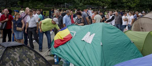 Акции протеста в Кишиневе - Sputnik Узбекистан