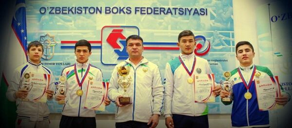 Янтарные перчатки турнирида Ўзбекистон боксчилари Янтарные перчатки турнирида Ўзбекистон боксчилари - Sputnik Ўзбекистон