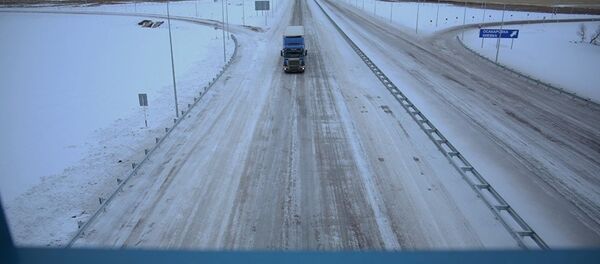 Трасса в Казахстане - Sputnik Узбекистан