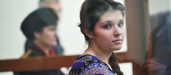 Варвара Караулова выступила с последним словом в Московском окружном военном суде Варвара Караулова выступила с последним словом в Московском окружном военном суде - Sputnik Ўзбекистон