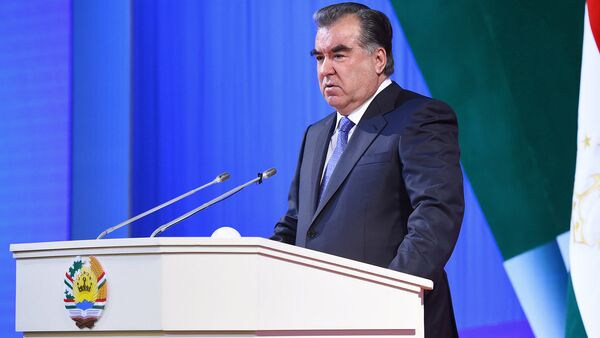 Президент Таджикистана Эмомали Рахмон - Sputnik Узбекистан