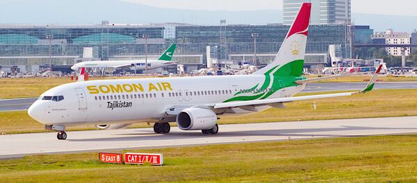 Самолет таджикских авиалиний Somon Air Самолет таджикских авиалиний Somon Air - Sputnik Ўзбекистон