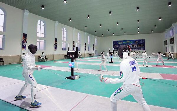 Спортивный комплекс по фехтованию в Андижане - Sputnik Узбекистан