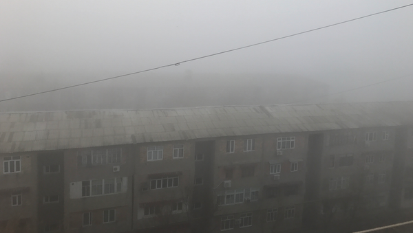 Ташкент окутал густой туман - Sputnik Узбекистан