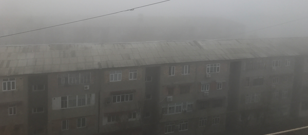 Ташкент окутал густой туман Ташкент окутал густой туман - Sputnik Узбекистан