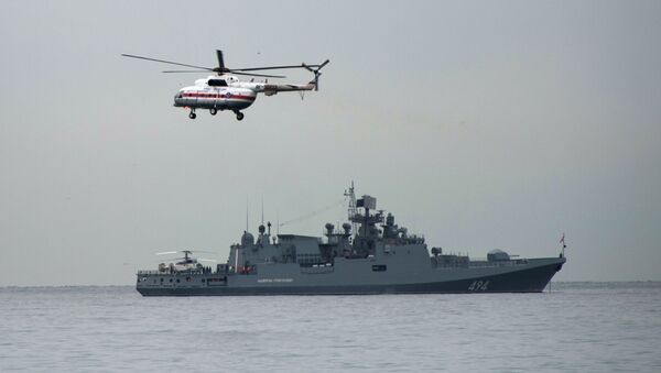 Поисковые работы в акватории Черного моря в районе крушения самолета ТУ-154 - Sputnik Узбекистан