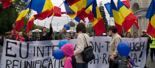 Акции протеста в Кишиневе - Sputnik Узбекистан