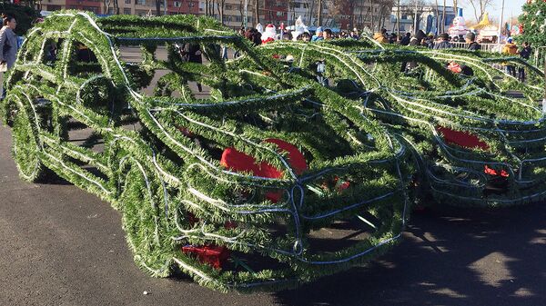 Новый год на площади в Ташкенте - Sputnik Узбекистан