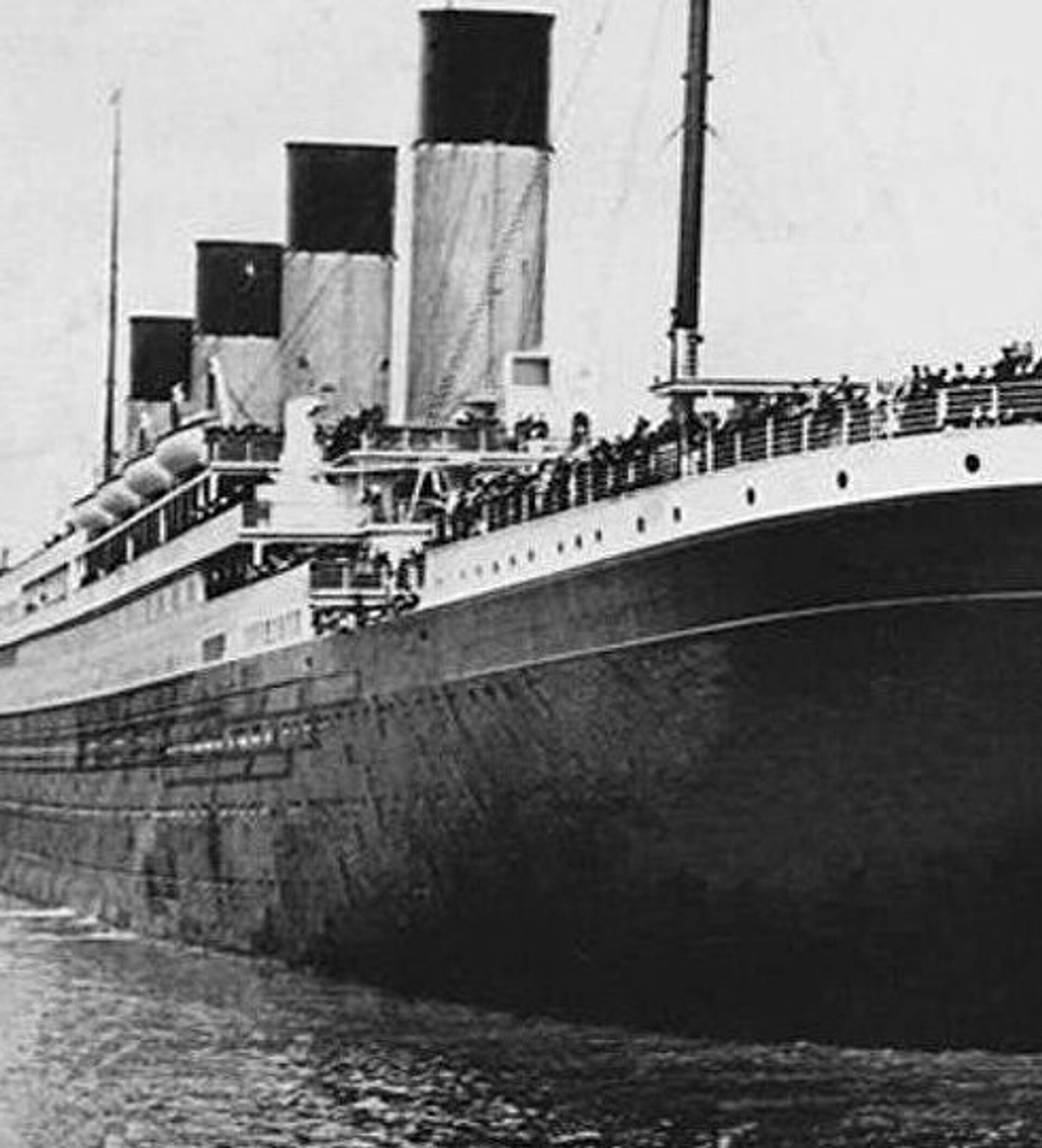 Крушение лайнера Титаника в 1912 году