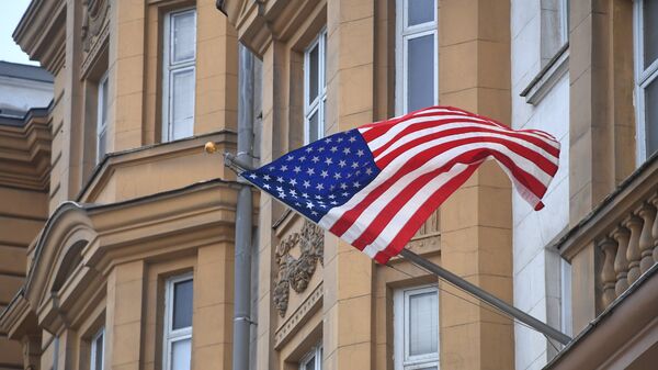 Здание посольства США в Москве - Sputnik Ўзбекистон