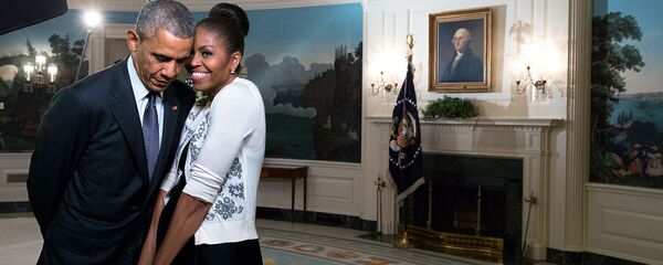 Барак ва Мишель Обама Барак ва Мишель Обама - Sputnik Ўзбекистон