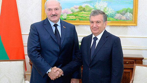 Александр Лукашенко и Шавкат Мирзиёев - Sputnik Узбекистан