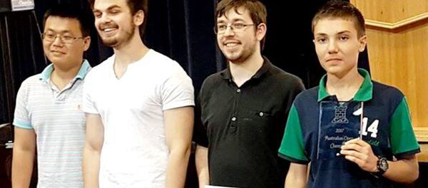 Юный шахматист Темур Куйбокаров - Sputnik Узбекистан