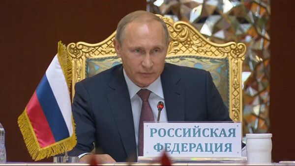 Путин о поддержке Сирии и причинах притока беженцев в Европу - Sputnik Узбекистан