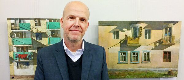 Художник Рональд Кляйер Художник Рональд Кляйер - Sputnik Узбекистан