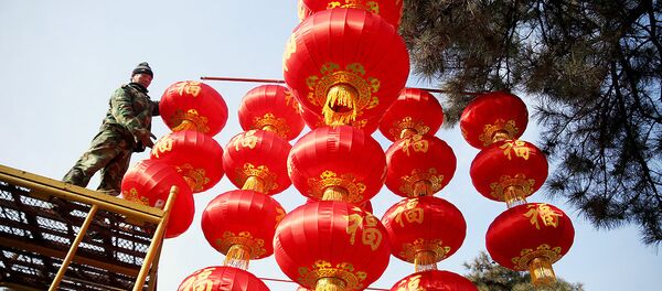 Подготовка к празднованию китайского Нового Года - Sputnik Узбекистан