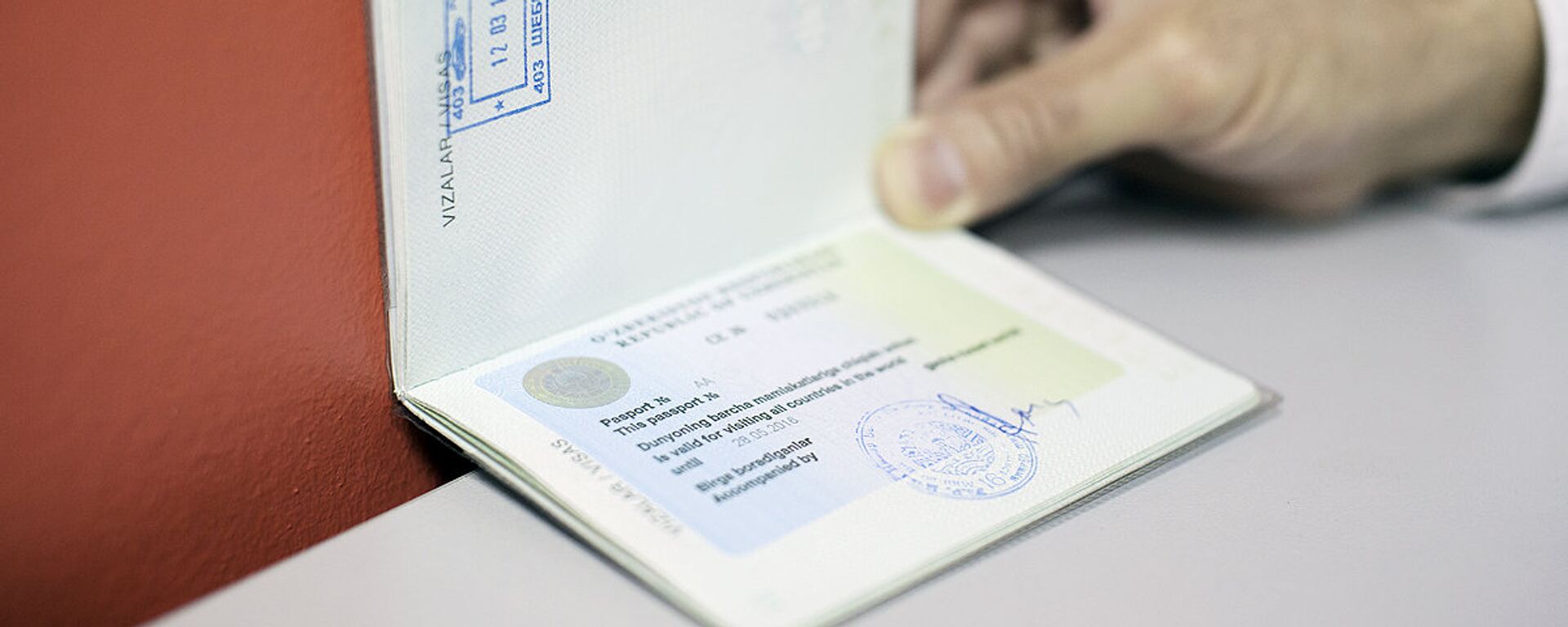 Узбекский паспорт - Sputnik Ўзбекистон, 1920, 14.05.2020