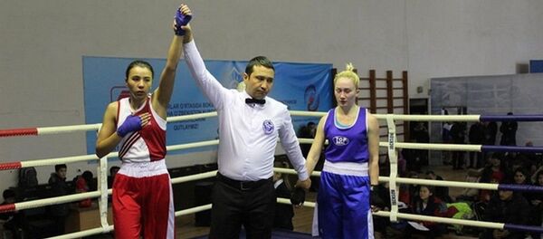 Кубок Узбекистана по боксу среди женщин - Sputnik Узбекистан