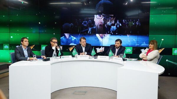 Пресс-конференция о запуске проекта Ты-супер - Sputnik Узбекистан