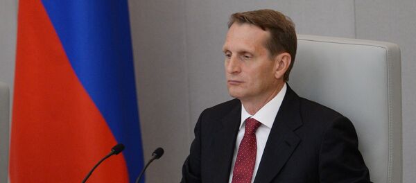 Председатель Государственной Думы РФ Сергей Нарышкин - Sputnik Узбекистан
