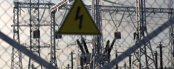 Подстанция для снабжения электроэнергией Подстанция для снабжения электроэнергией - Sputnik Ўзбекистон