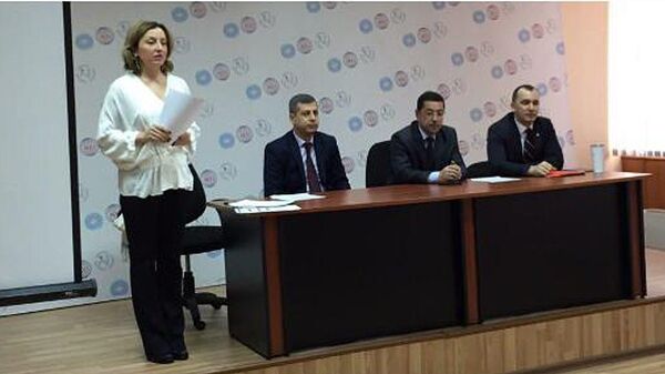 Отчетно-выборная конференция Федерации гимнастики Узбекистана Отчетно-выборная конференция Федерации гимнастики Узбекистана - Sputnik Узбекистан