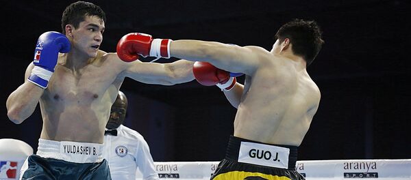 Бокс: Uzbek tigers vs China dragons - Sputnik Узбекистан