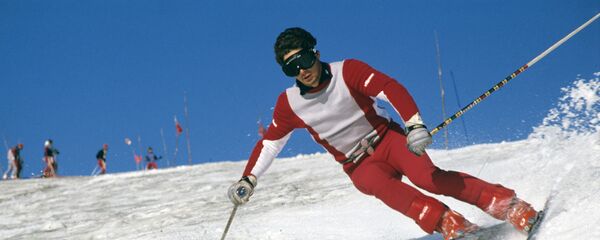 На трассе слалома На трассе слалома - Sputnik Узбекистан