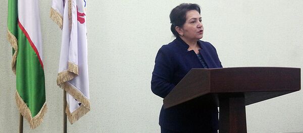 Председатель Федерации велоспорта Узбекистана Танзила Нарбаева Председатель Федерации велоспорта Узбекистана Танзила Нарбаева - Sputnik Узбекистан