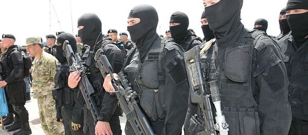 Антитеррористические учения КНБ - Sputnik Узбекистан