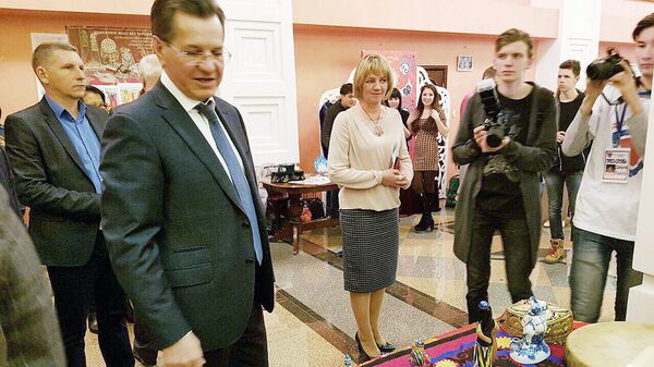 Выставка-презентация молодежных отделений национально-культурных обществ Астраханской области Выставка-презентация молодежных отделений национально-культурных обществ Астраханской области - Sputnik Узбекистан