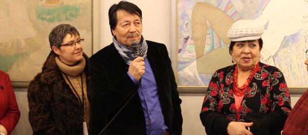 Выставка художника Лекима Ибрагимова Выставка художника Лекима Ибрагимова - Sputnik Узбекистан