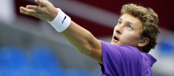 Узбекский теннисист Денис Истомин - Sputnik Узбекистан