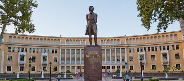Памятник Александру Пушкину в Ташкенте - Sputnik Узбекистан