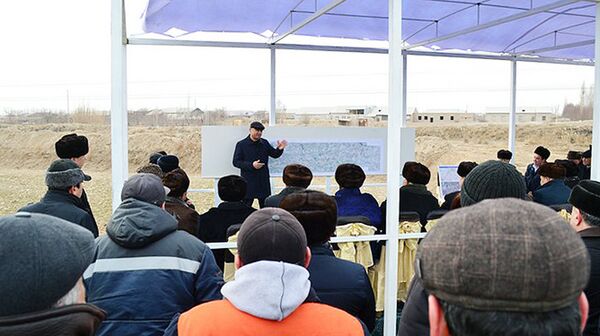 Строительство ж/д линии Ургенч — Хива Строительство ж/д линии Ургенч — Хива - Sputnik Узбекистан