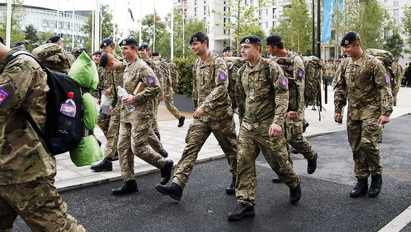 Военнослужащие британской армии - Sputnik Узбекистан