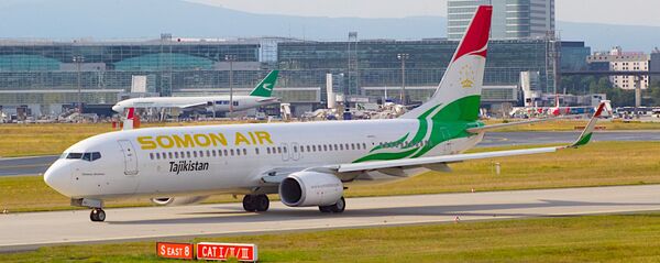 Боинг 737 авиакомпании Сомон Эйр, архивное фото Боинг 737 авиакомпании Сомон Эйр, архивное фото - Sputnik Ўзбекистон