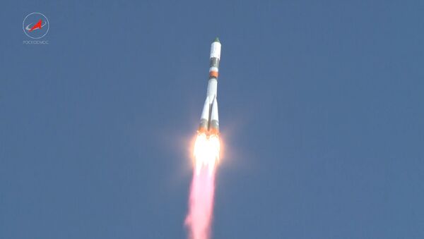Космический грузовик Прогресс МС-05 стартовал к МКС с Байконура - Sputnik Узбекистан