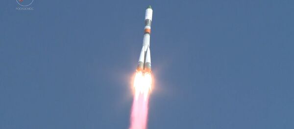 Космический грузовик Прогресс МС-05 стартовал к МКС с Байконура Космический грузовик Прогресс МС-05 стартовал к МКС с Байконура - Sputnik Узбекистан