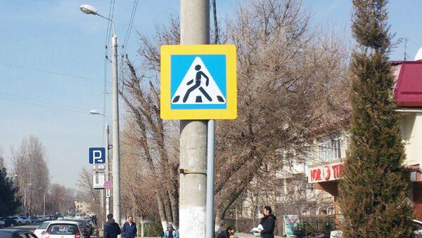 Пешеходный переход в Ташкенте - Sputnik Узбекистан