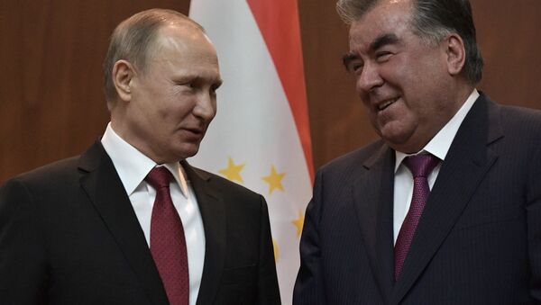 Официальный визит президента РФ В. Путина в Таджикистан - Sputnik Узбекистан